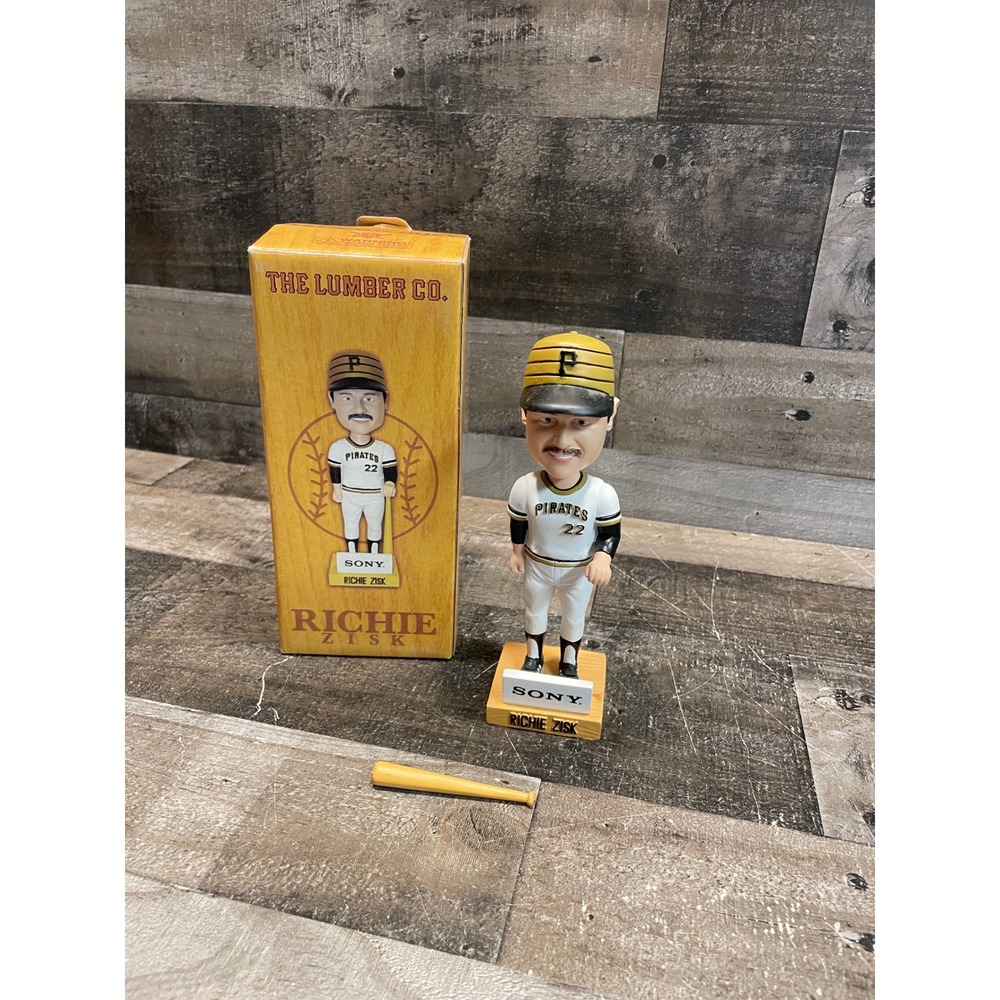 Richie Zisk Pittsburgh Pirates Sony The Lumber Co Bobblehead SGA 2008 BROKE